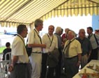 Meeting  l'aroport Dole-Tavaux Rencontre avec le Prfet du Jura, Christian ROUYER et Luc DREVET, Directeur Gnral de la CCI du Jura - 21 juin 2008 -