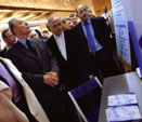 Rmi DELATTE aux cts du Prfet de Rgion et du Prsident du Conseil Rgional lors de l'inauguration d'Entreprissimo - 29 novembre 2006 -