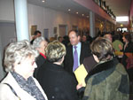 Vernissage de lexposition des artistes de lOffice Municipal des Ans,  la Maison des Associations de Saint-Apollinaire - 24 mars 2007 -