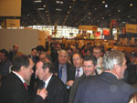 Salon de l'agriculture, Porte de Versailles Rmi Delatte aux cts du snateur Henri Revol - 7 mars 2007 -