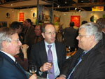 Salon de l'agriculture, Porte de Versailles Gilbert Menut, Rmi Delatte et Henri Revol - 7 mars 2007 -